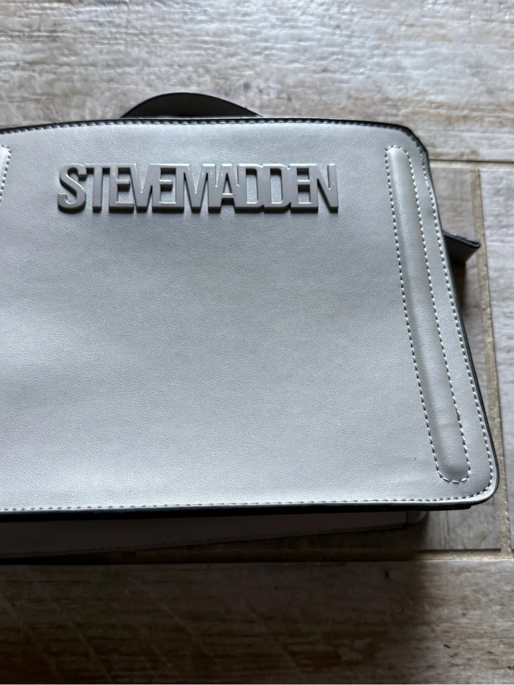 Steve Madden Lightgray Top Handle Satchel